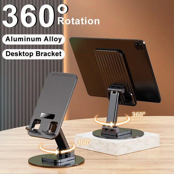 Phone Holder Desktop Universal Support Foldable Hoisting Stand For iPhone Samsung Xiaomi Tablet Adjustable Bracket Accessories